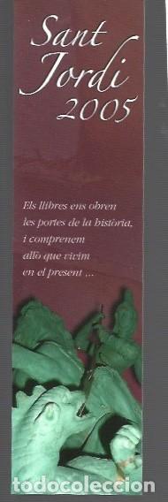 Collectables Bookmark: MARCAP&Aacute;GINAS EDICI&Oacute;N DE PLANETA DE AGORTIN SANT JORDI 2005 DE DIPUTACION DE TARRAGONA