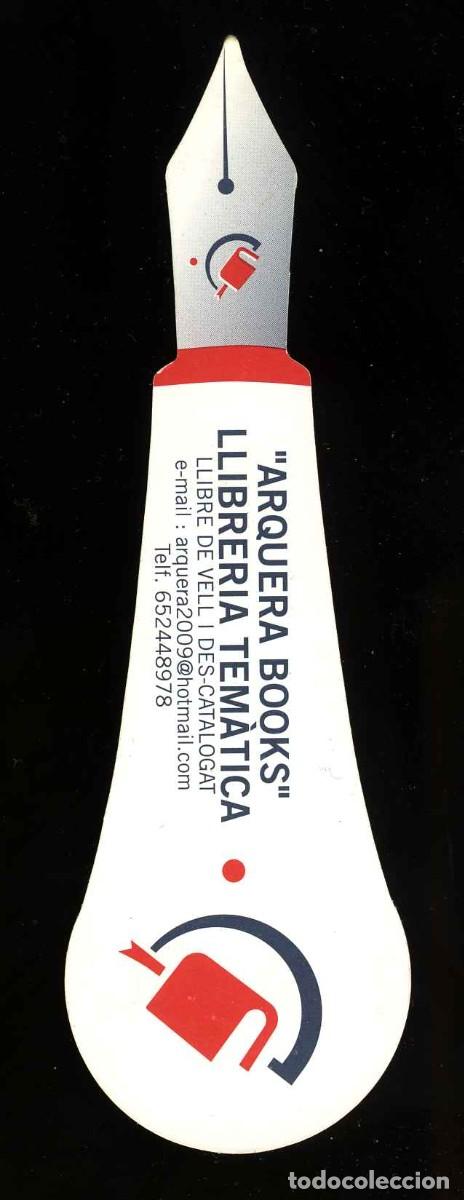Coleccionismo Marcap&aacute;ginas: Marcap&agrave;gines d'ARQUERA BOOKS, LLIBRERIA TEMATICA. Troquelat