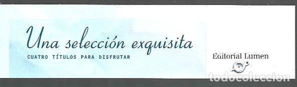 Coleccionismo Marcap&aacute;ginas: MARCAP&Aacute;GINAS EDICI&Oacute;N DE LUMEM DE UNA SELECCI&Oacute;N EXQUISITA