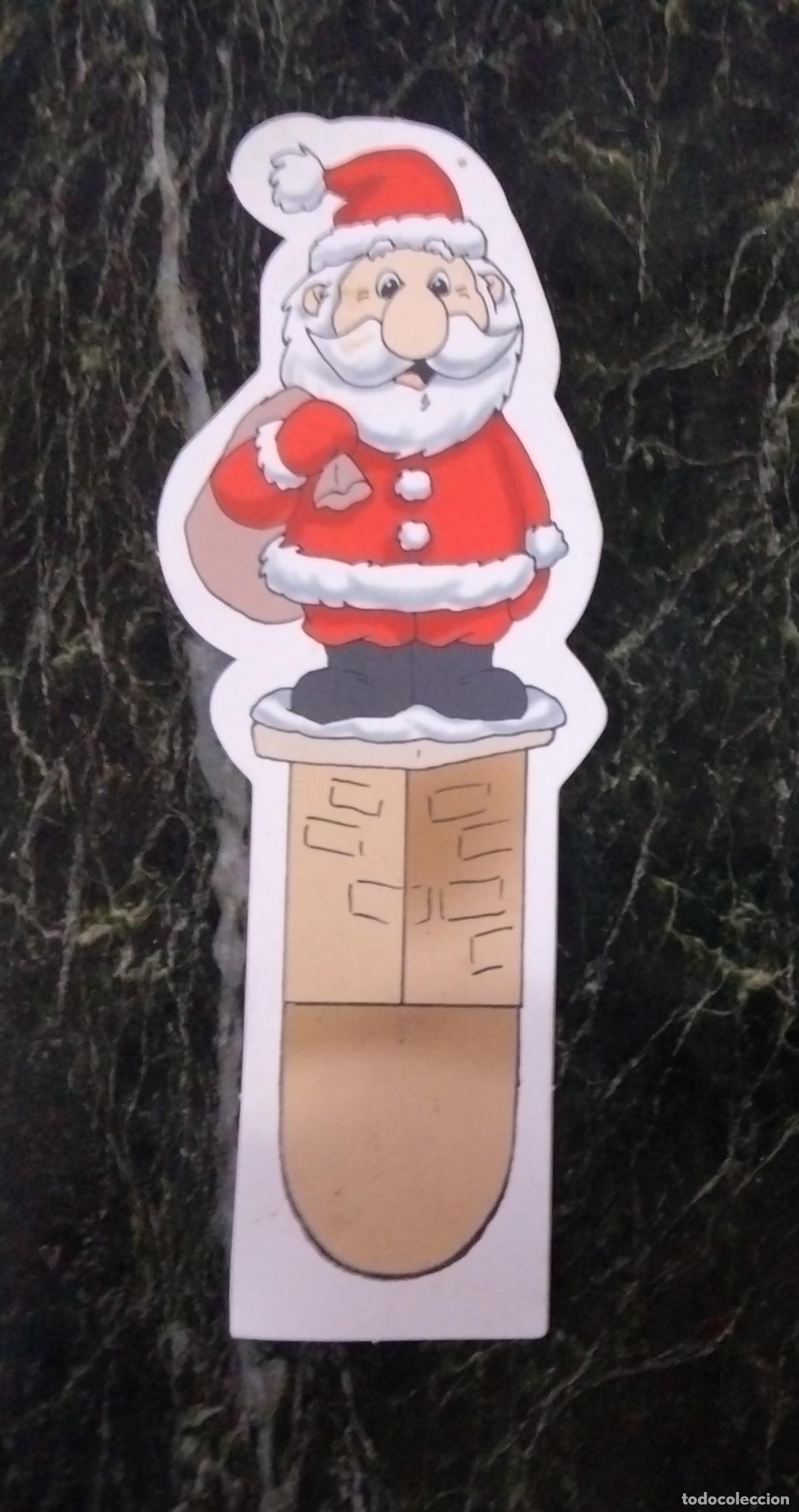 Coleccionismo marcap&aacute;ginas: Marcap&aacute;ginas Papa Noel. - Foto 1