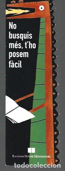 Collectables Bookmark: MARCAP&Aacute;GINAS EDICI&Oacute;N DE MONDADORI NO BUSQUIS M&Eacute;S DE HOPOSEM FACIL