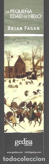 Collectables Bookmark: MARCAP&Aacute;GINAS EDICI&Oacute;N DE GEDISA LA PEQUE&Ntilde;A EDAD DE HIELO