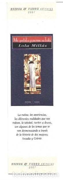 Collectables Bookmark: MARCAP&Aacute;GINAS EDICI&Oacute;N DE HUERGA FIERRO DE ME GUSTABA PENERME SU BALA