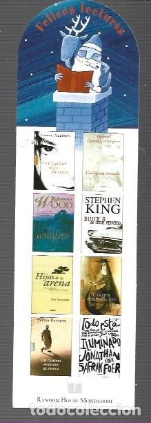 Collectionnisme Marque-pages: MARCAP&Aacute;GINAS EDICI&Oacute;N DE CASA DEL LLIBRO MONDADORI FELICES FIESTAS