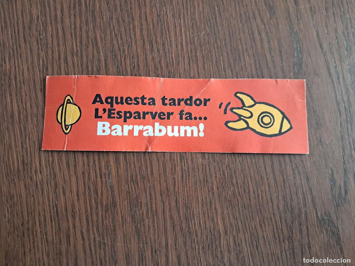 Coleccionismo Marcap&aacute;ginas: marcap&aacute;ginas, punto de libro, La magrana, l'esparver. aquesta tardor l'esparver fa..barrabum !