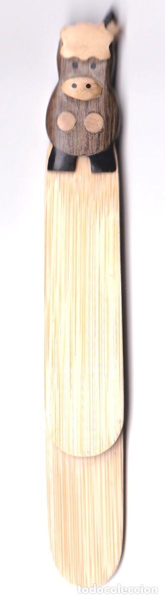 Coleccionismo Marcap&aacute;ginas: Marcapaginas de madera de Sant Lloren&ccedil; de Morunys Lerida