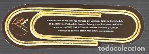 Collectionnisme Marque-pages: MARCAP&Aacute;GINAS DE EDITOR DE MONTE CARMELO