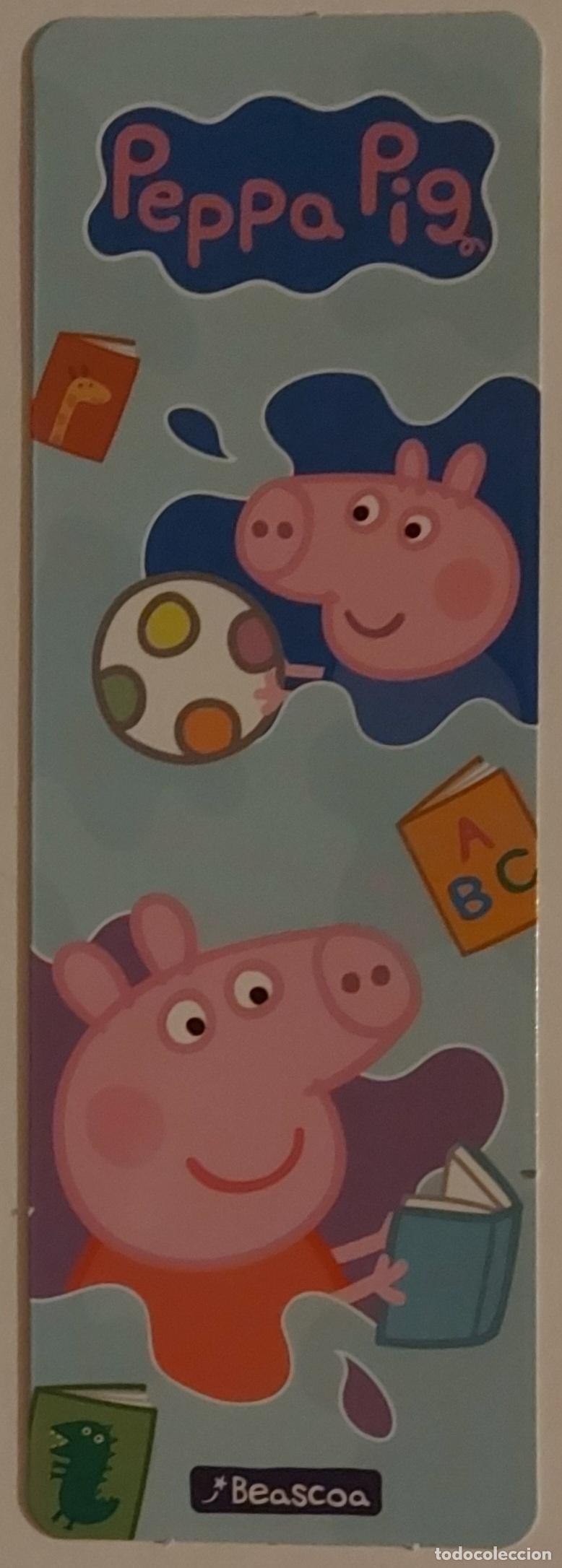 Coleccionismo marcap&aacute;ginas: MARCAPAGINAS - BEASCOA - PEPA PIG - Foto 1