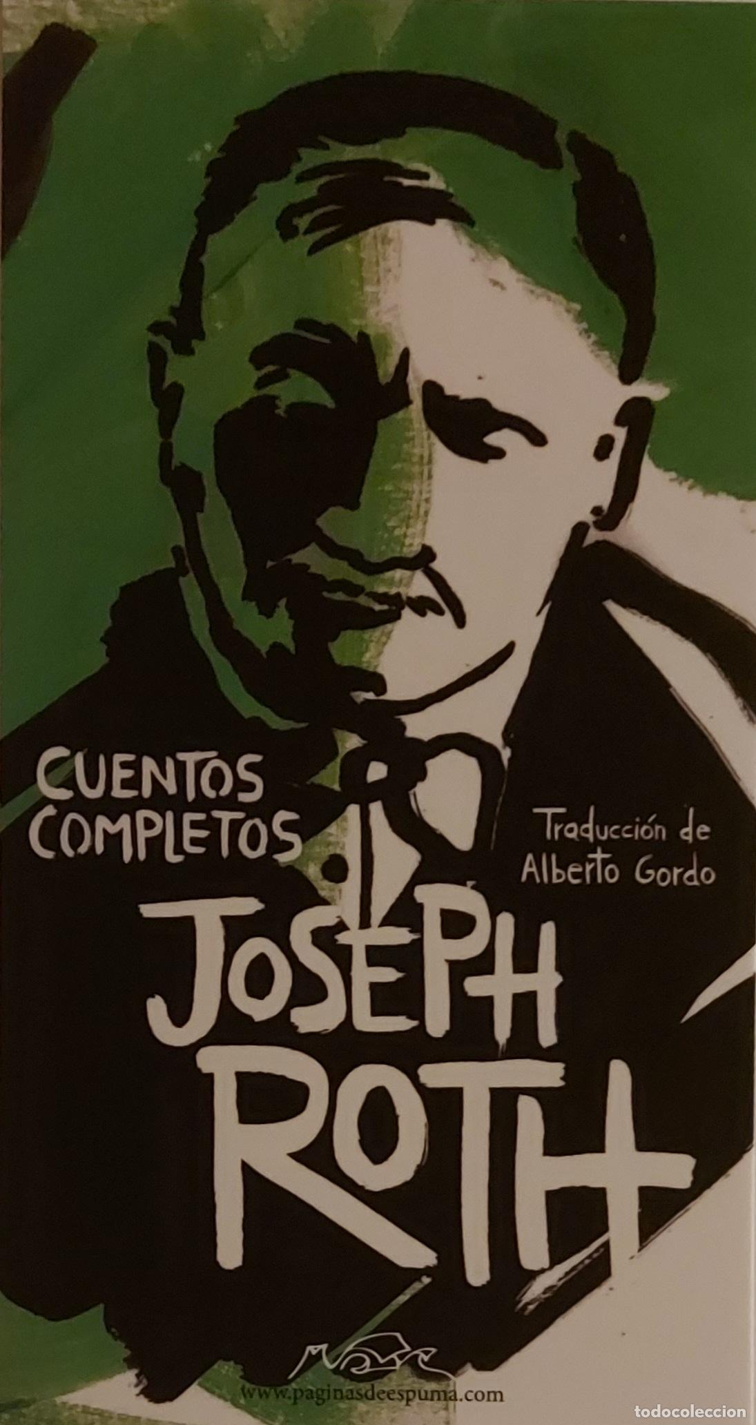 Collectionnisme Marque-pages: MARCAPAGINAS - PAGINAS DE ESPUMA - CUENTOS COMPLETOS - JOSEOH ROTH