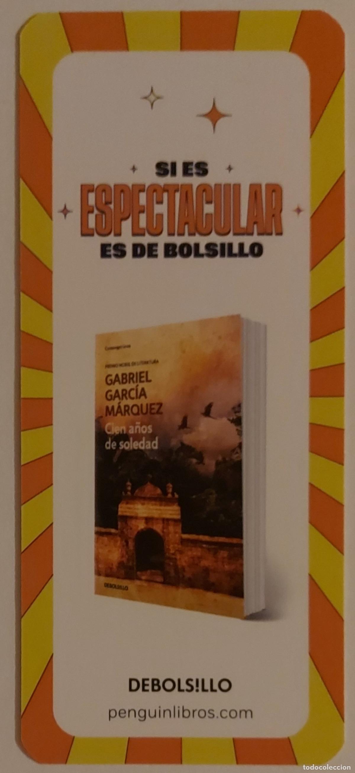 Collectionnisme Marque-pages: MARCAPAGINAS - PENGUIN LIBROS- CIEN A&Ntilde;OS DE SOLEDAD -GABRIEL GARCIA MARQUEZ