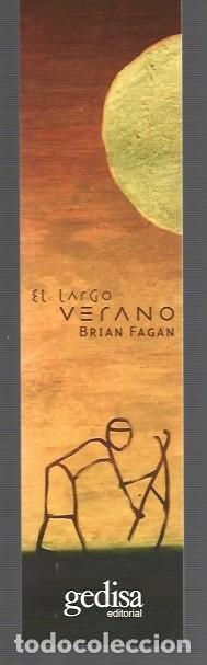 Collectionnisme Marque-pages: MARCAP&Aacute;GINAS EDICI&Oacute;N DE GEDISA EL LARGO VERANO