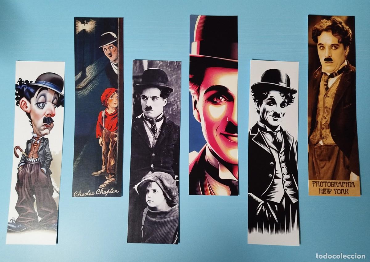 Coleccionismo Marcap&aacute;ginas: 51 puntos de libro de Charlie Chaplin (19 x 5.3 cm)