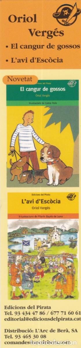 Collectables Bookmark: Marcapaginas ediciones del Pirata el Cangur de gossos