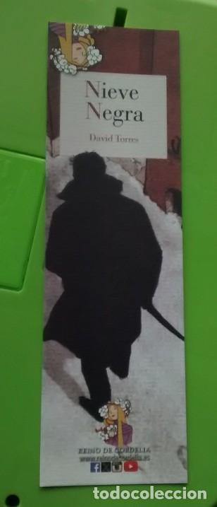 Collezionismo Segnalibri: marcap&aacute;ginas Nieve Negra, editorial Reino de Cordelia