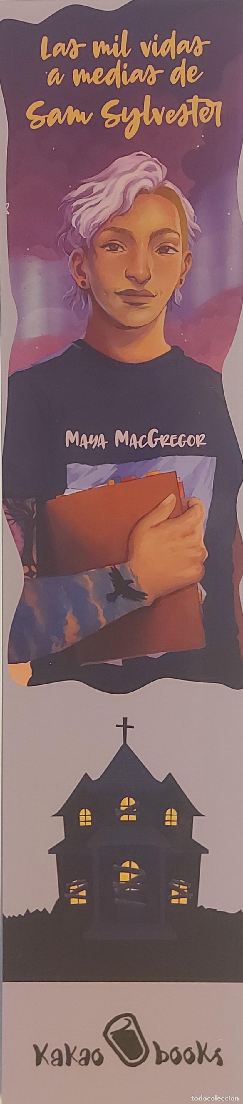 Collectables Bookmark: MARCAPAGINAS - KAKAO BOOKS - LAS MIL VIDAS A MEDIAS DE SAM SYLVESTER - MAYA MAcGREGOR
