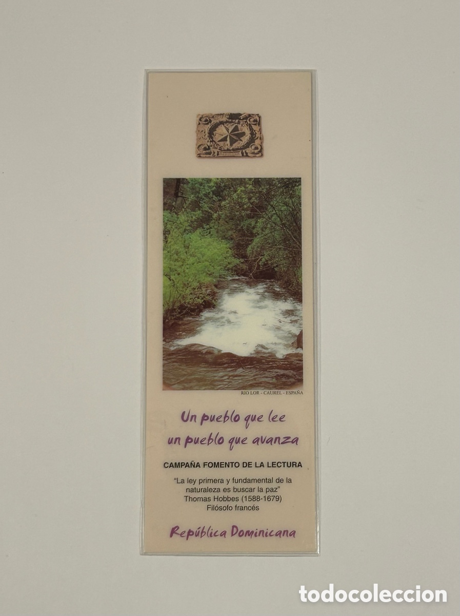Collectionnisme Marque-pages: MARCAP&Aacute;GINAS / PUNTO DE LIBRO. PUERTO PLATA. REP&Uacute;BLICA DOMINICANA. TURISMO. CALENDARIO 2001