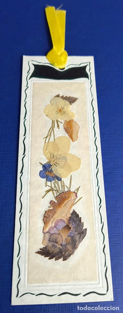 Collectionnisme Marque-pages: BONITO MARCAP&Aacute;GINAS CON FLORES / HOJAS SECAS