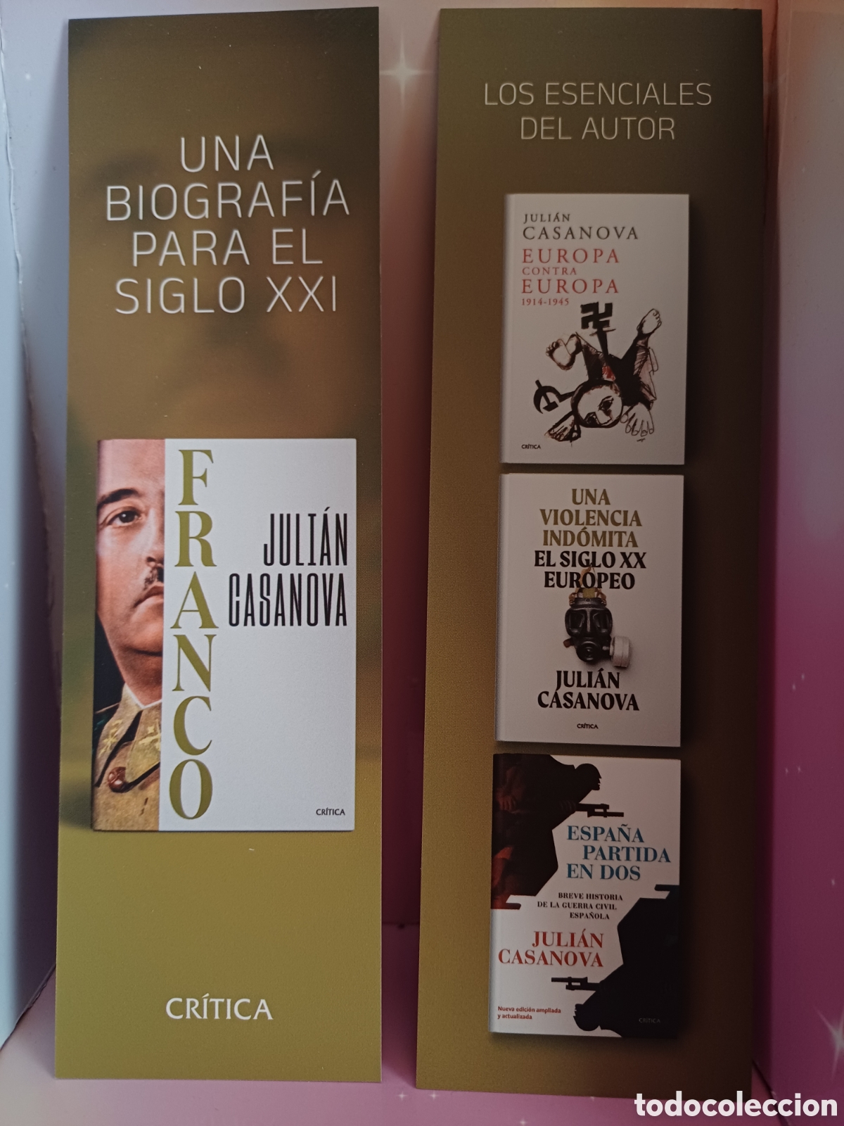 Collectionnisme Marque-pages: Marcap&aacute;ginas Franco. Biograf&iacute;a
