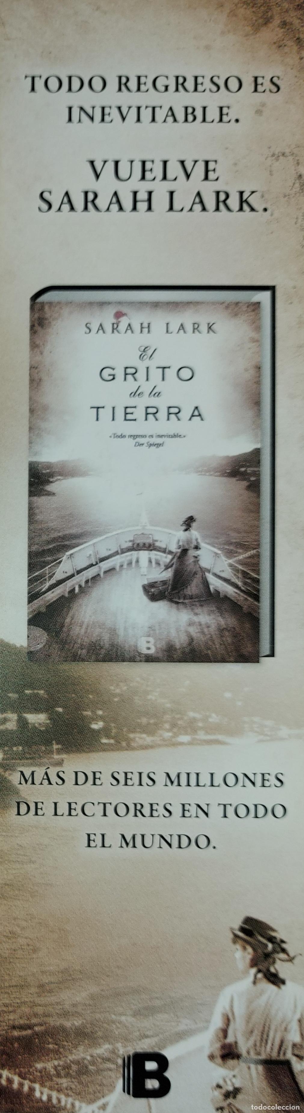 Collectionnisme Marque-pages: MARCAPAGINAS - EDICIONES B - EL GRITO DE A TIERRRA - SARAH LARK