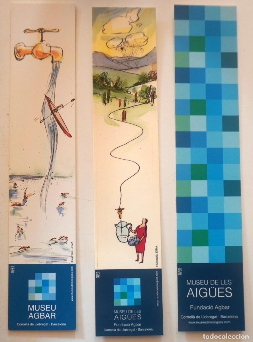 Coleccionismo marcap&aacute;ginas: 3 MARCAP&Aacute;GINAS DEL MUSEU AGBAR ( Cornell&agrave; de Llobregat ) - Foto 1