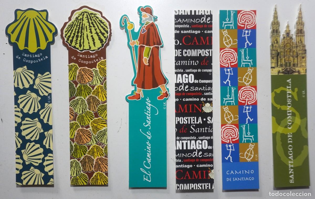 Coleccionismo marcap&aacute;ginas: 6 MARCAP&Aacute;GINAS DE SANTIAGO DE COMPOSTELA - Foto 1