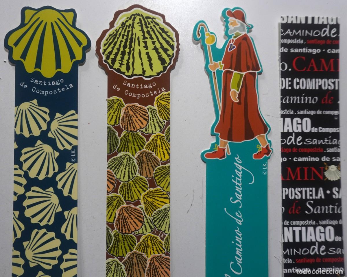 Coleccionismo marcap&aacute;ginas: 6 MARCAP&Aacute;GINAS DE SANTIAGO DE COMPOSTELA - Foto 2