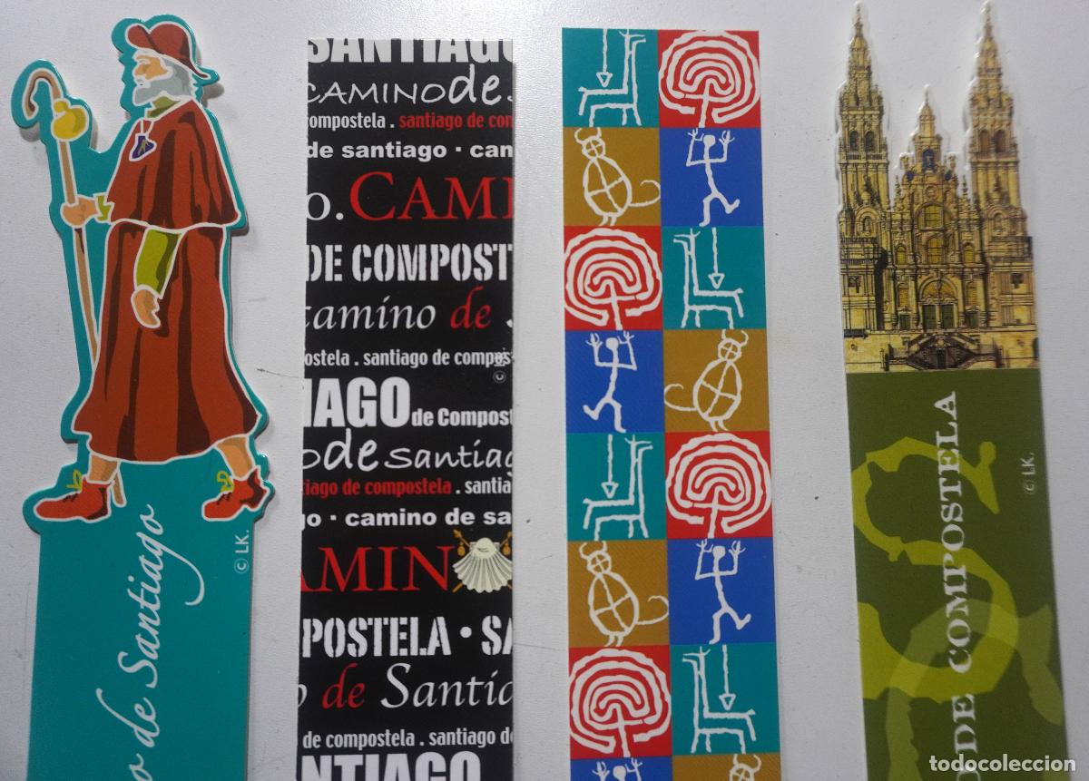 Coleccionismo marcap&aacute;ginas: 6 MARCAP&Aacute;GINAS DE SANTIAGO DE COMPOSTELA - Foto 3