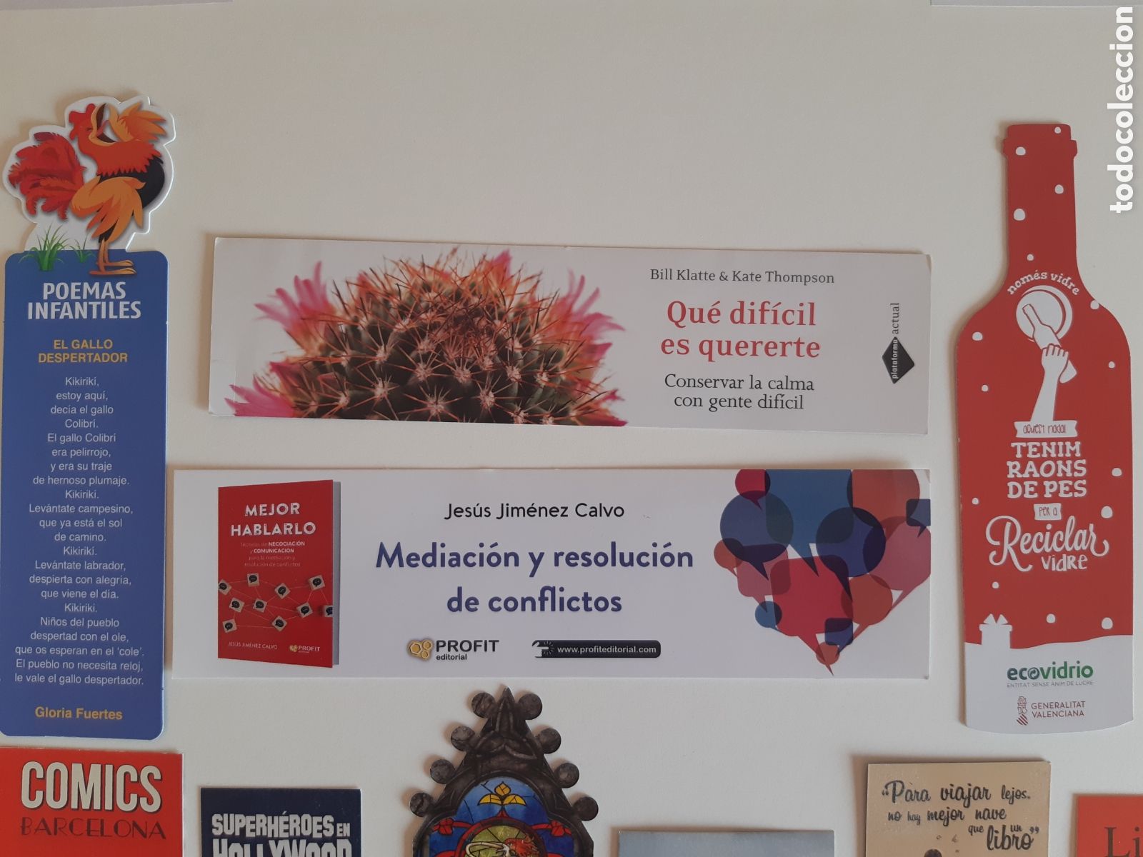 Coleccionismo marcap&aacute;ginas: Lote 10 marcap&aacute;ginas - Foto 4