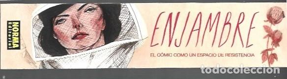 Collectionnisme Marque-pages: MARCAP&Aacute;GINAS EDICI&Oacute;N DE NORMA ENJAMBRE EL COMIC COMO UN ESPACIO DE RESISTENCIA