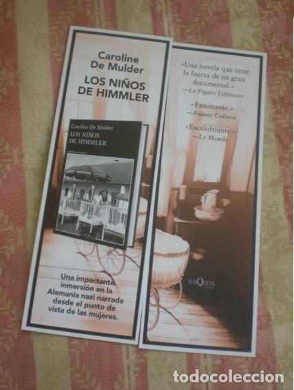 Collectionnisme Marque-pages: marcap&aacute;ginas ni&ntilde;os Himmler, editorial Tusquets