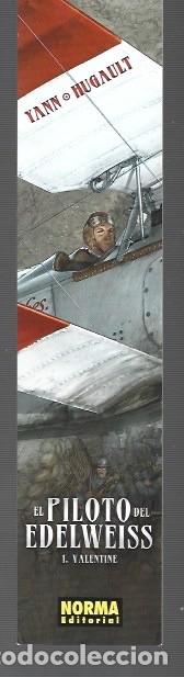 Coleccionismo Marcap&aacute;ginas: MARCAP&Aacute;GINAS EDICI&Oacute;N DE NORMA EL PILOTO DEL EDELWEISS