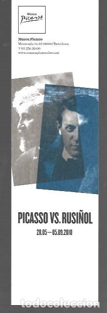 Collectionnisme Marque-pages: MARCAP&Aacute;GINAS EDICI&Oacute;N DE AJUNTAMENT DE BARCELONA MUSEO PICASSO Y RUSI&Ntilde;OL