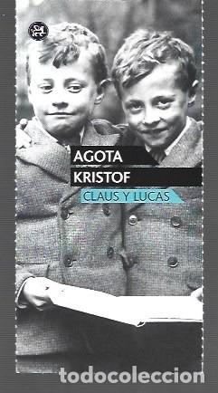 Collectionnisme Marque-pages: MARCAP&Aacute;GINAS EDICI&Oacute;N DE CLAUS Y LUCAS AGOTA KRISTOF
