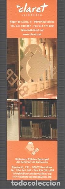 Coleccionismo Marcap&aacute;ginas: MARCAP&Aacute;GINAS EDICI&Oacute;N DE CLARET LIBRERIA EN BARCELONA