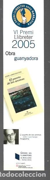 Coleccionismo Marcap&aacute;ginas: MARCAP&Aacute;GINAS EDICI&Oacute;N DE VI PREMI LLIBRETER 2005