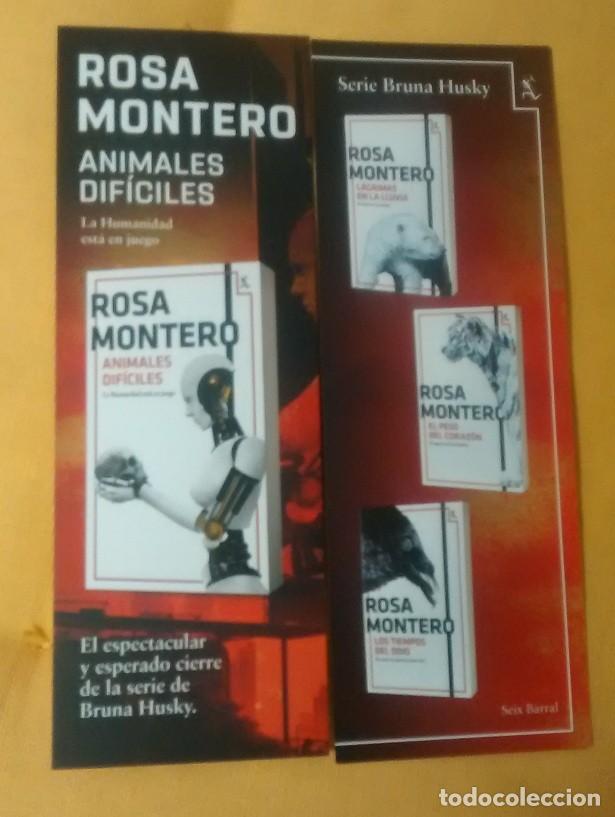 Coleccionismo Marcap&aacute;ginas: marcap&aacute;ginas animales dif&iacute;ciles, editorial Seix Barral