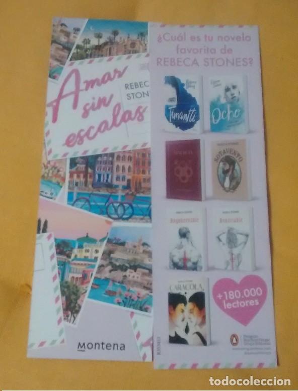 Coleccionismo Marcap&aacute;ginas: marcap&aacute;ginas amar sin escalas, editorial Montena