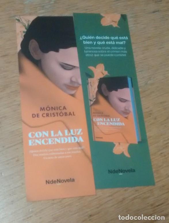Coleccionismo Marcap&aacute;ginas: marcap&aacute;ginas luz encendida, editorial NdeNovela