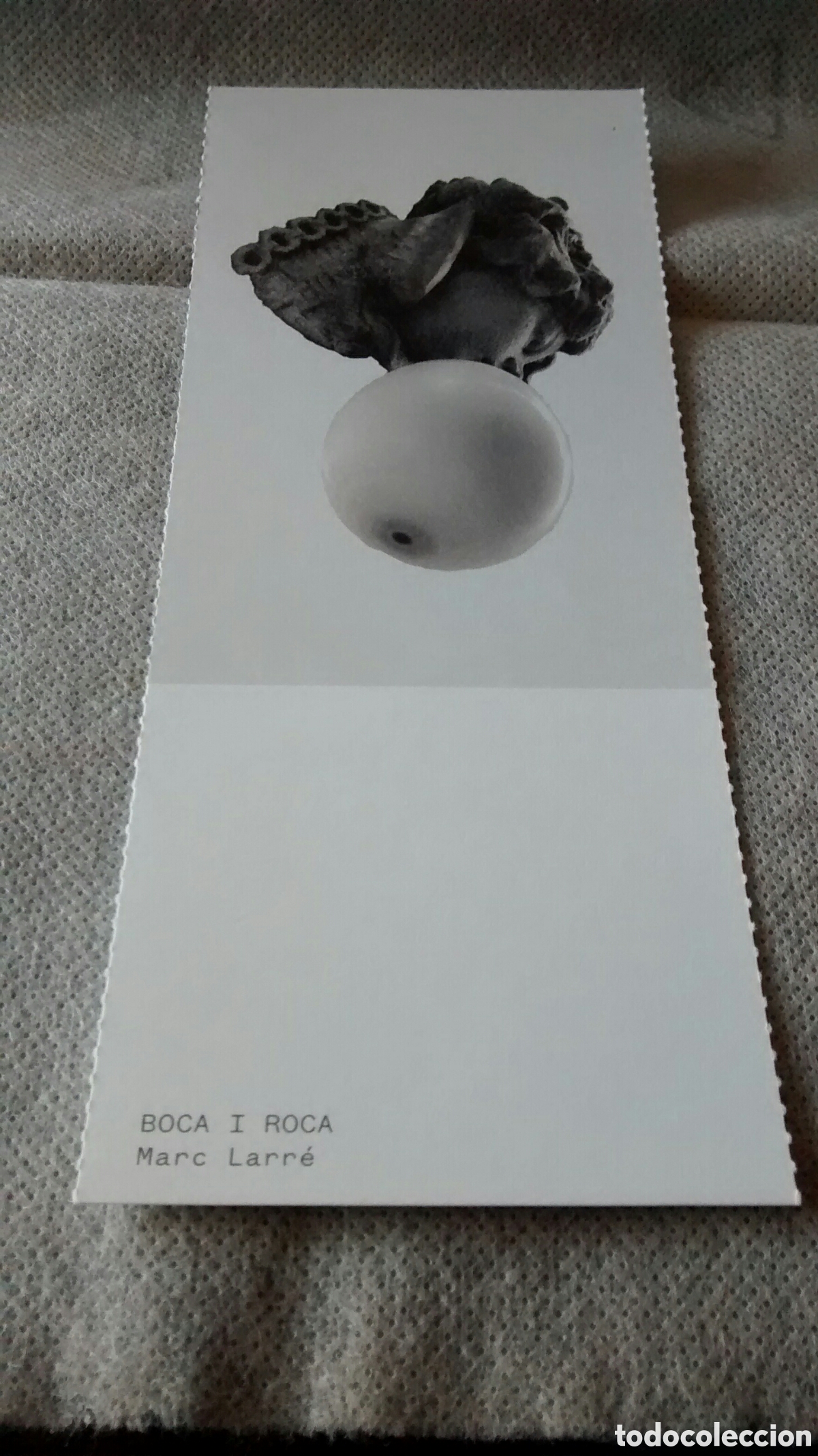 Coleccionismo Marcap&aacute;ginas: MARCAPAGINAS EXPOSICION BOCA I ROCA, MARC LARRE