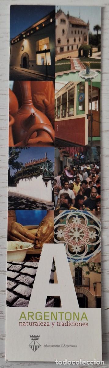 Collectionnisme Marque-pages: PUNTO DE LECTURA / MARCAP&Aacute;GINAS: ARGENTONA: NATURALEZA Y TRADICIONES - Calendario ferias y fiestas