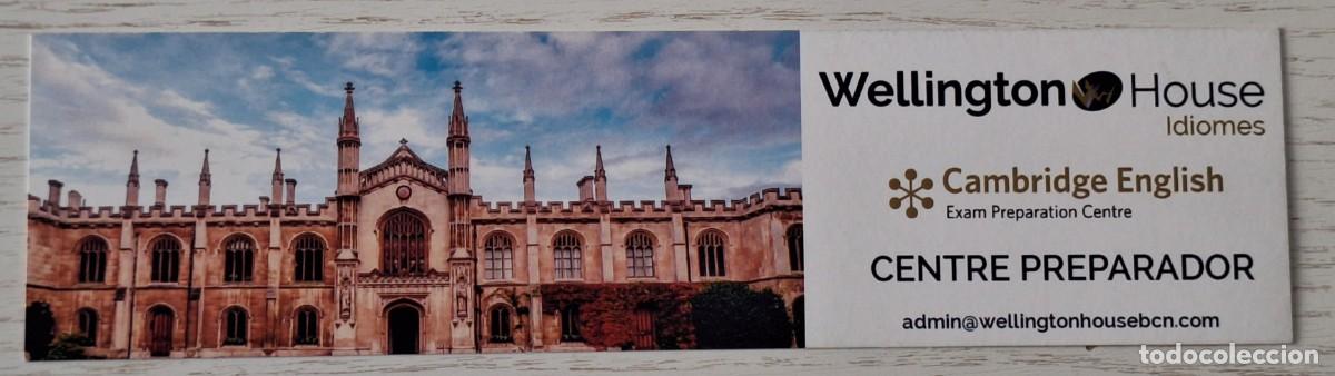 Collectionnisme Marque-pages: PUNTO DE LECTURA / MARCAP&Aacute;GINAS: WELLINGTON HOUSE IDIOMES