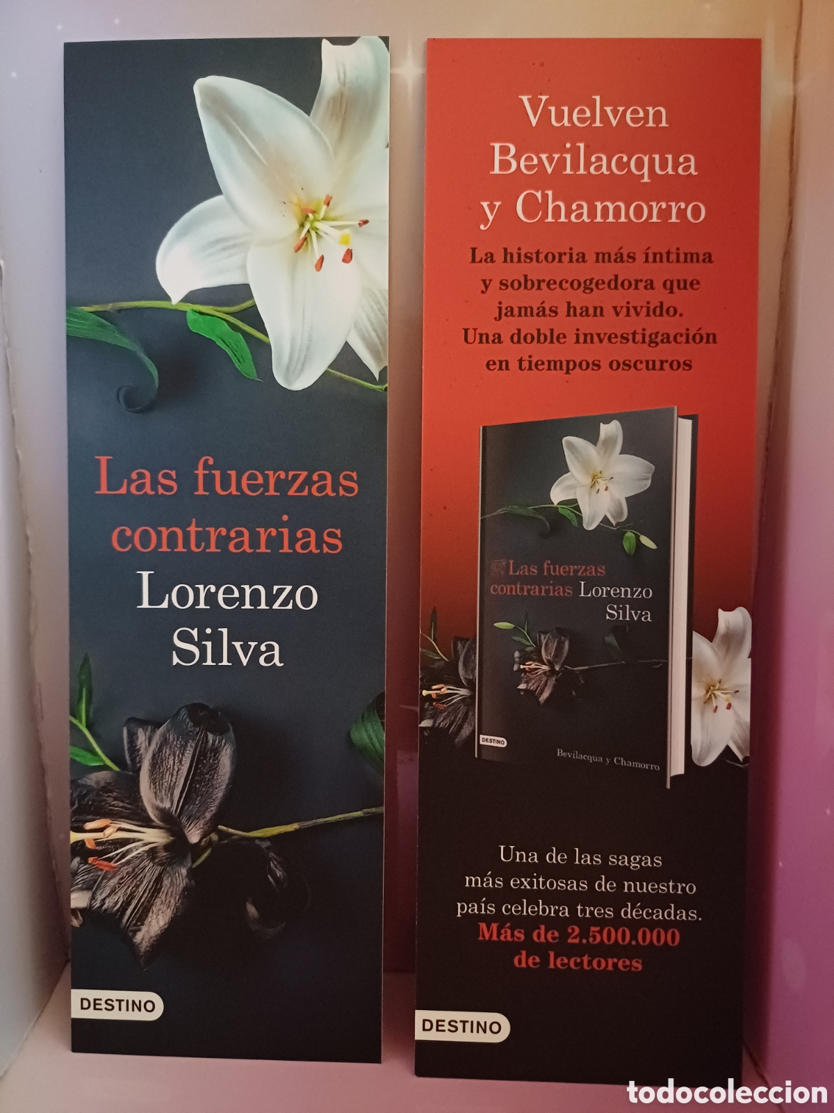 Coleccionismo Marcap&aacute;ginas: Marcap&aacute;ginas Las fuerzas contrarias