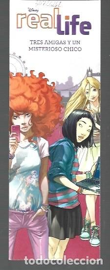 Collectables Bookmark: MARCAP&Aacute;GINAS EDICI&Oacute;N DE REAL -LIFE TRES AMIGAS Y UN MISTERIOSO CHICO