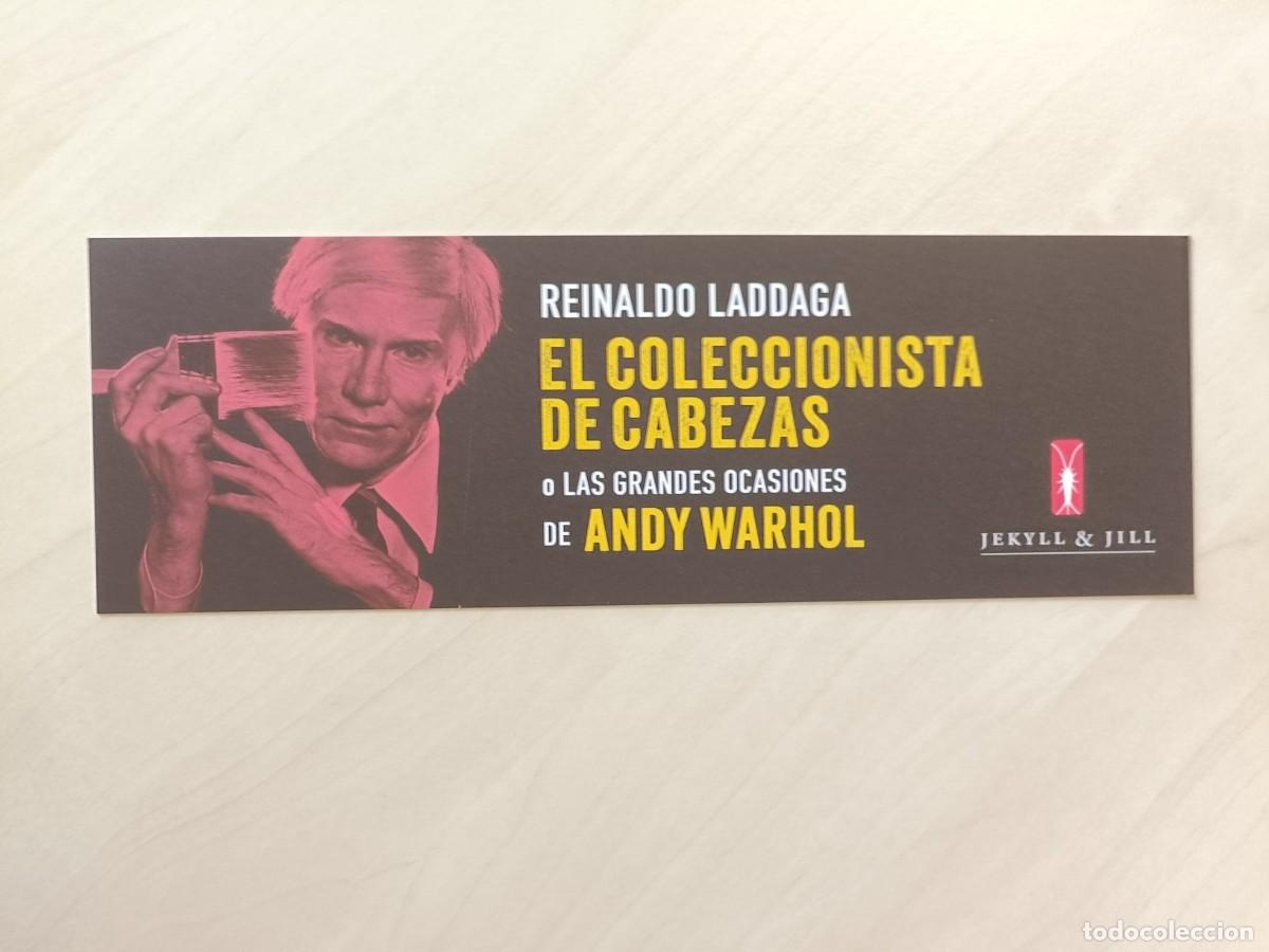 Coleccionismo marcap&aacute;ginas: MARCAP&Aacute;GINAS - JEKYLL & JILL - EL COLECCIONISTA DE CABEZAS - ANDY WARHOL