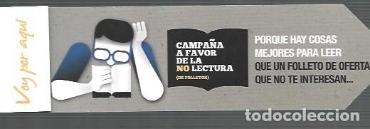 Sammeln von Lesezeichen: MARCAP&Aacute;GINAS EDICI&Oacute;N DE CAMPA&Ntilde;A A FAVOR DE LA NO LECTURA