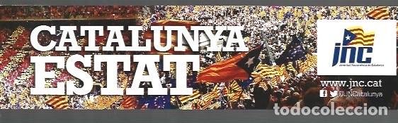 Sammeln von Lesezeichen: MARCAP&Aacute;GINAS EDICI&Oacute;N DE JNC. CAT.CATALUNYA ESTAT 2014