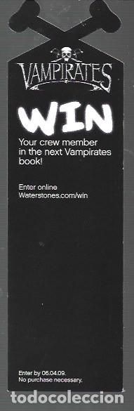 Sammeln von Lesezeichen: MARCAP&Aacute;GINAS EDICI&Oacute;N DE WATERSTONES VAMPIRATES WIN
