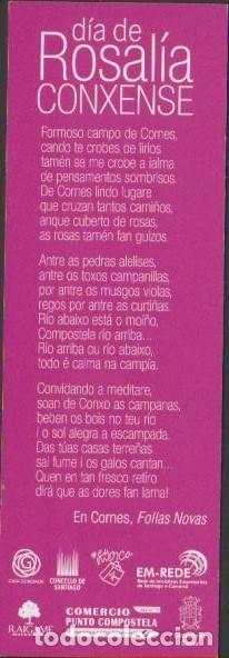 Sammeln von Lesezeichen: marcapaginas ROSALIA CONXENSE bookmark point book marcador marca pagina punto libro