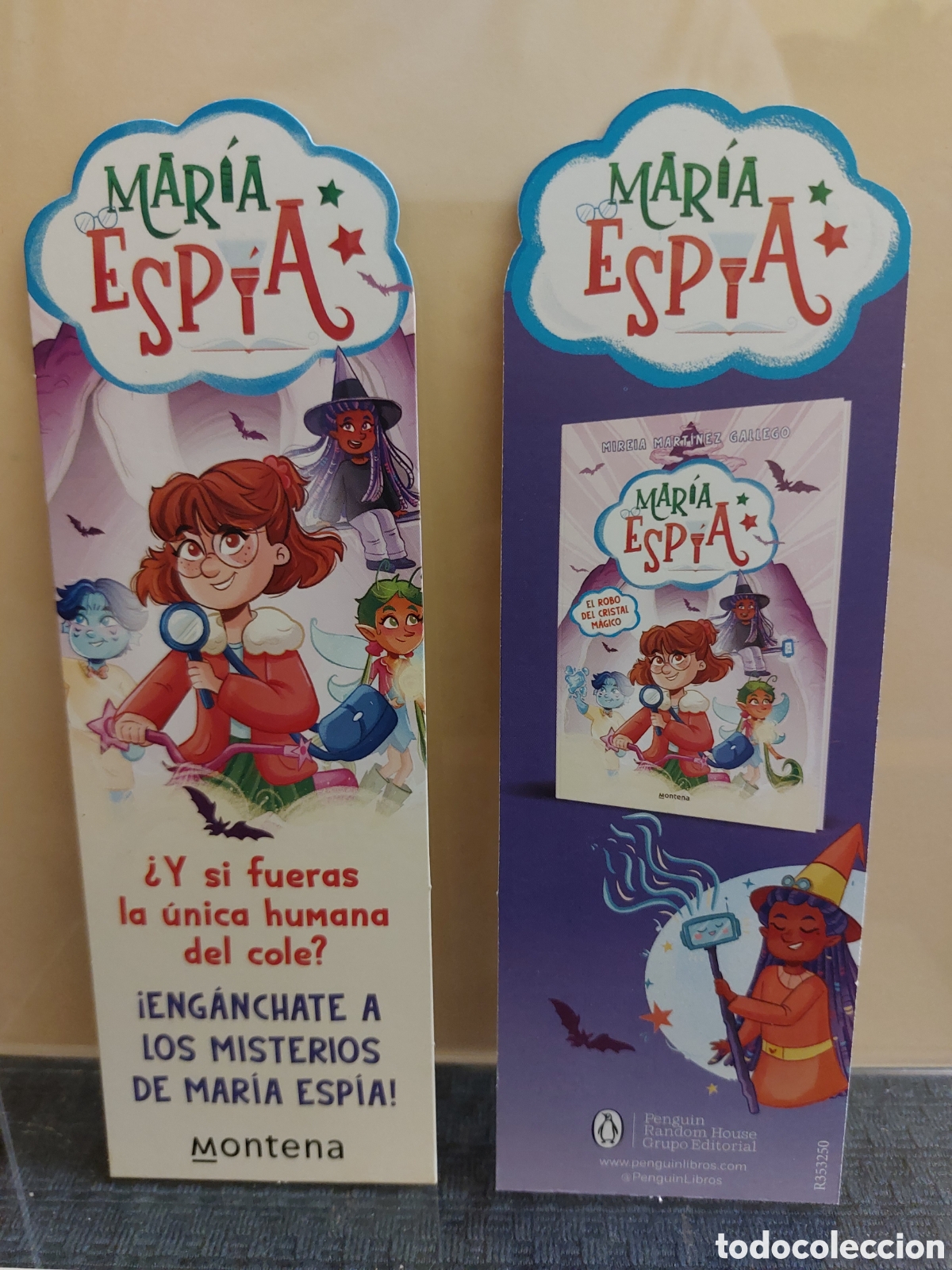 Collectionnisme Marque-pages: Marcap&aacute;ginas Mar&iacute;a la esp&iacute;a