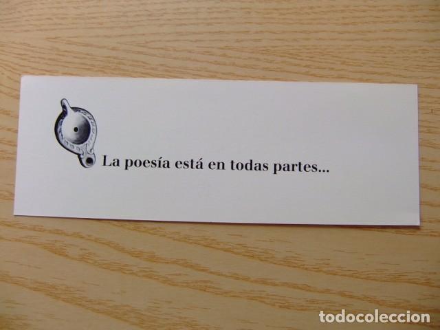 Coleccionismo Marcap&aacute;ginas: C 15 MARCAPAGINAS - MARQUE- PAGES - LA POESIA ESTA EN TODAS PARTES ..TAMBIEN EN LUMEN